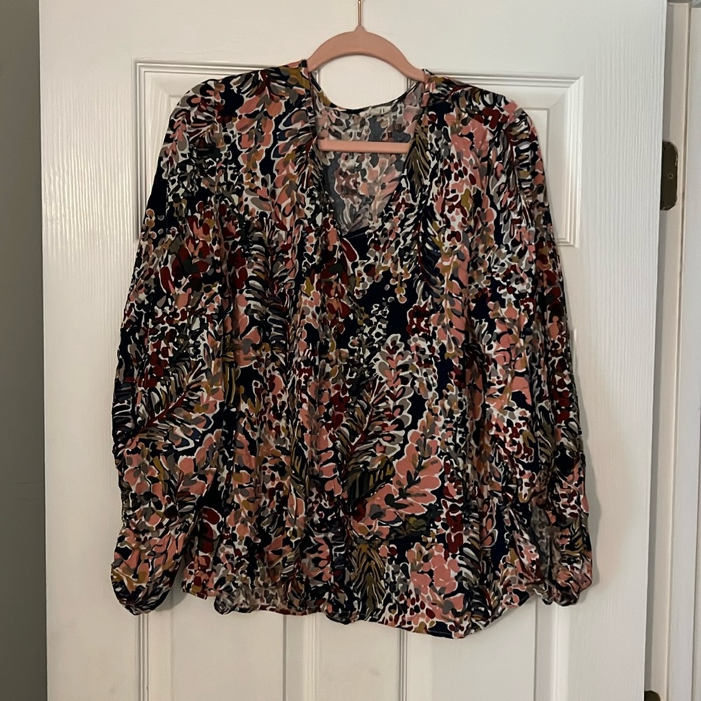 Chic Soul Jodifl Bubble Sleeve Blouse